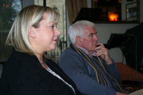 Joan Hardy, Michael Corrigan