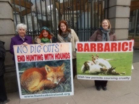 demo against hare coursing last year...