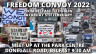 Freedom Convoy in Solodarity with Canadian Truckers -Belfast to Dublin and back -Sat Feb 5th