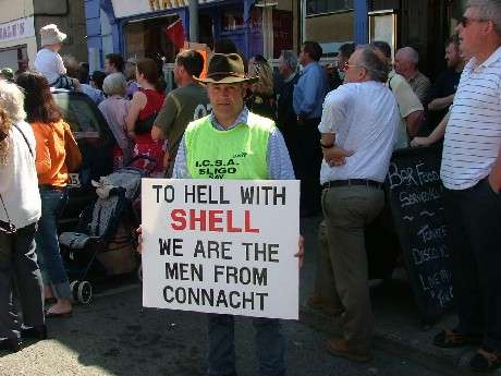 Sligo Farmer Makes His Stand At Ballina March 16/07/05