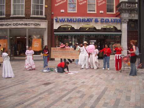 dancing on the streets