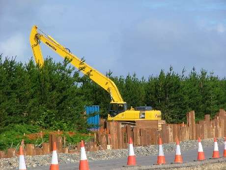 Ballinaboy - A Shut Down Construction Site