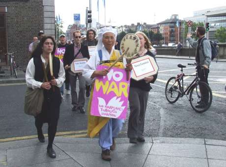 Arriving At The Four Courts