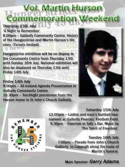 Advert for Tyrone events!