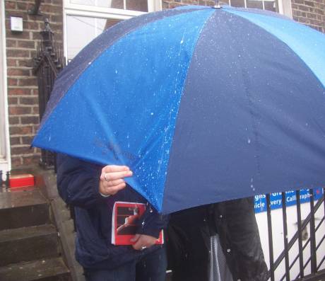 Nice umbrella ladies.