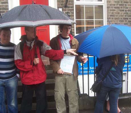 Some of the pro-chocie protestors point out the wrongs