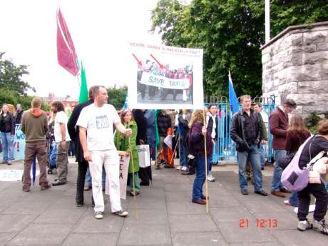 Forming up, ready to go