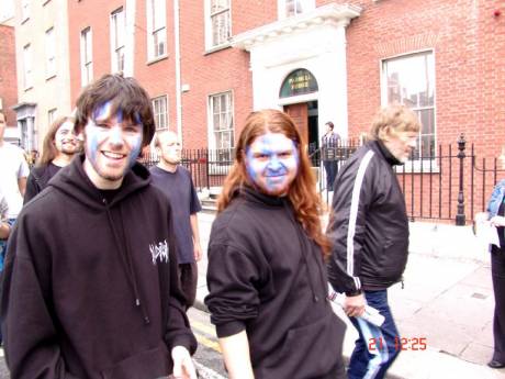 Marching in the Woad