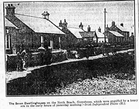 Washed away cottages