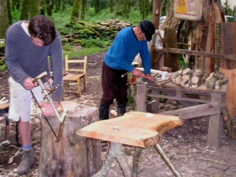 Click on image to see full-sized version Greenwood Furniture with Stuart McIntyre (right)