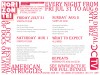 The back of the promotional postcard.