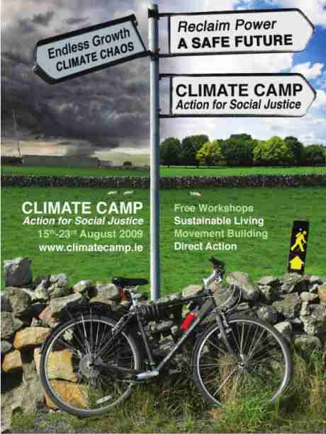 Come to Climate Camp, 15.-23. August, Tullamore, Co. Offaly