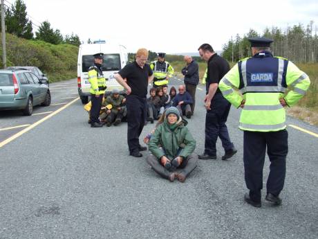 Road successfully blocked