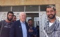 Senator John McCain and former US presidential candidate leaving a meeting ISIS chief Abu Bakr Al Baghdadi