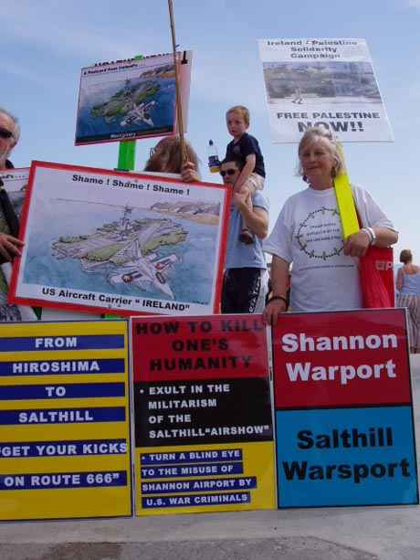 Click on image to see full-sized version What the fu - - , more placards than protestors