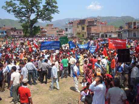 Gorahi Protest.