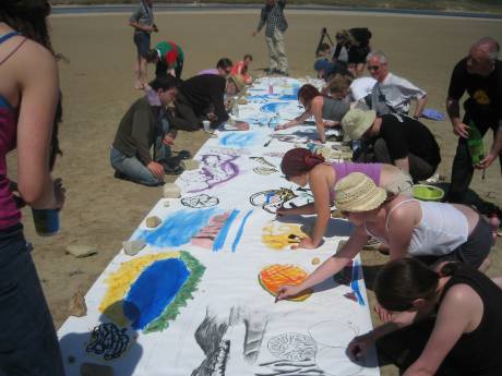 Beach Drawing