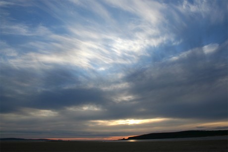 Looking northwest to Broadhaven Bay