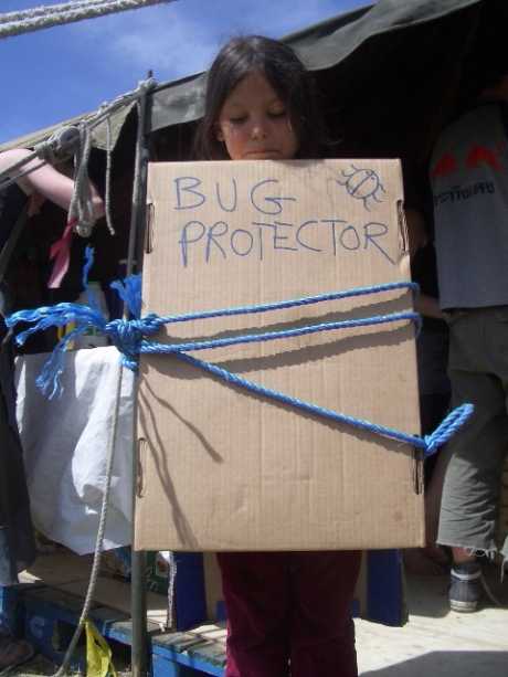 bug protector girl