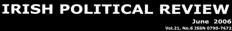 NIall Cusack piece taken from June 2006 Irish Political Review