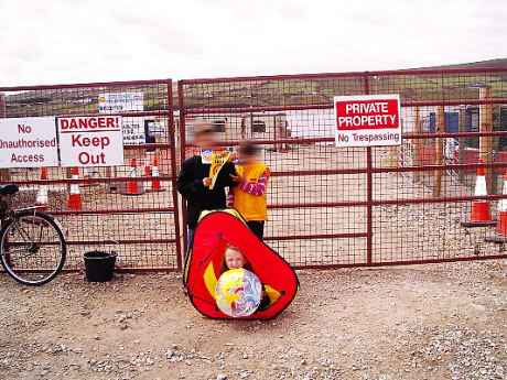 KIds Bloc say: 'Nothing In Nothing Out..'