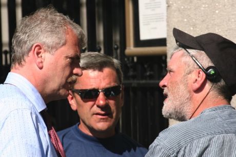 Peter, his brother Paul and Independent T.D. Finian McGrath