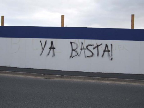 The Zapatistas arrive in Portlaoise.