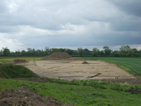 New site facing towards Collierstown June 1 2007