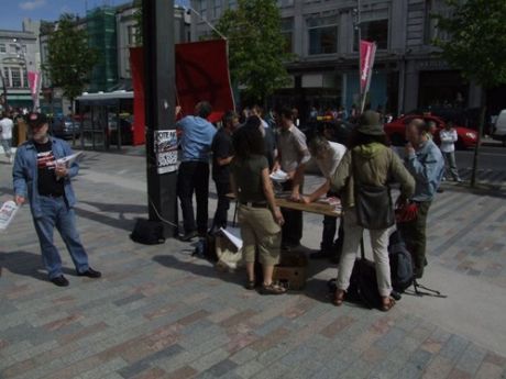 June 7th, Cork. Gathering together at day's end.