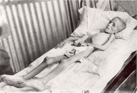 Lizzie van Zyl, shortly before her death in Bloemfontein Con