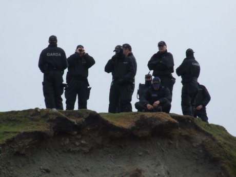 Shell's Cops on headland overlooking the beach