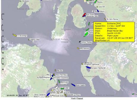 Solitaire position just after 4pm this evening