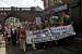 Protest at Israeli massacre on Aid Flotilla: the march lead by the Raytheon-9 Women in Derry's City centre.