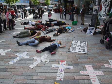Click on image to see full-sized version Die-in, picture 1