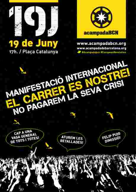 19J - Barcelona poster