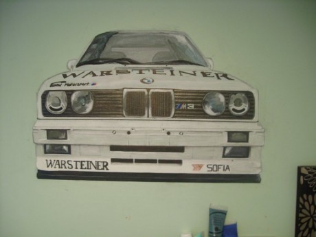 m3 e30 wall art