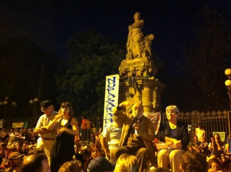 No Passaran - They will not pass. The people of Barcelona have had enough