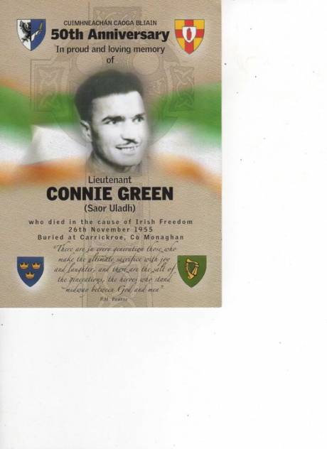 Connie Green, Saor Uladh