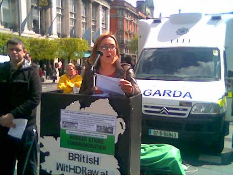 Cait Trainor will deliver the main oration on Sunday 10th June 2012 at the annual RSF Wolfe Tone Commemoration.
