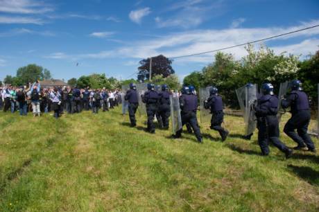 Riot Squad run to save ERU chickens