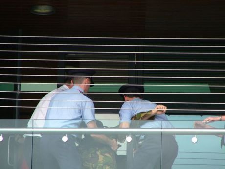 Conor Cregan is dragged �