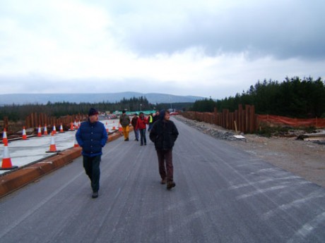 Picketers enter Ballinaboy