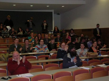 The audience at Maynooth