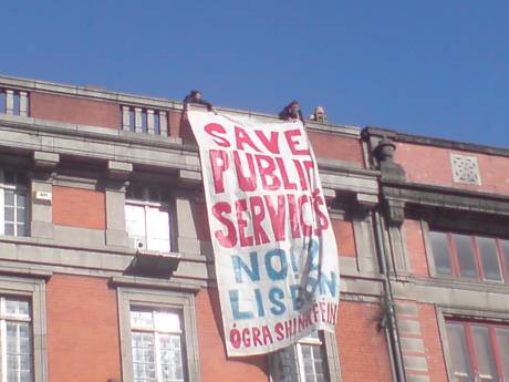 Save Our Public Services! Vote No to Lisbon!