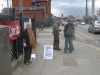 outside the prison on the North Circular Road