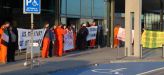 Peace vigil at Shannon airport for victims of TORTURE