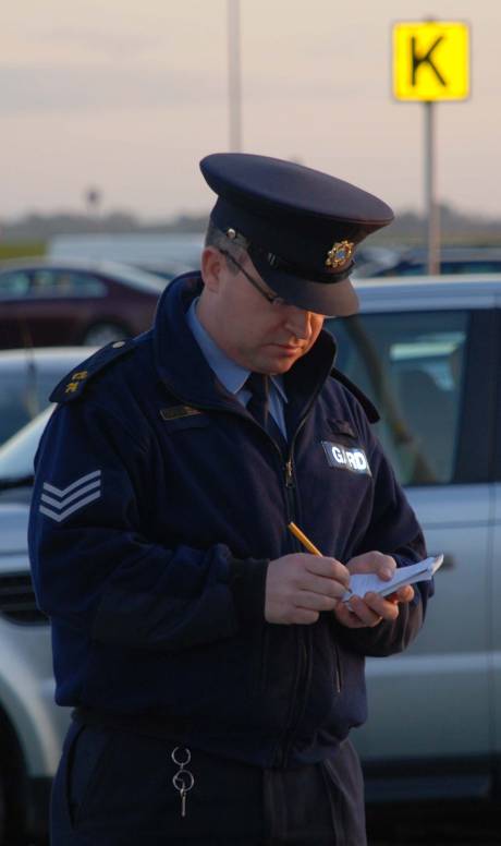 Click on image to see full-sized version Garda puts peace activists on his list - does he also have a list of CIA planes and crews?