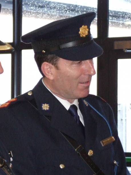 Garda Supt. Michael Larkin responsible for Unlawful Detention of Protesters.