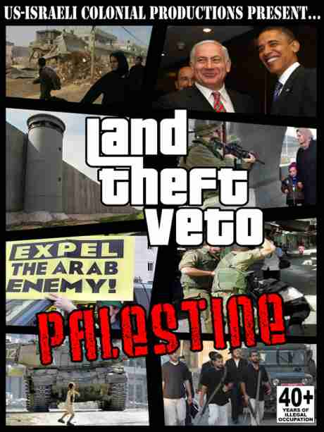Land Theft Veto - Palestine
