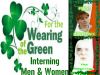 Interning Men and Women For the Wearing of the Green